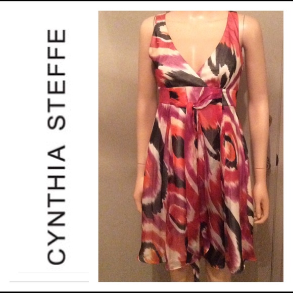 Cynthia Steffe Dresses & Skirts - Cynthia Steffe Silk Print Dress 🎉 Host Pick 🎉
